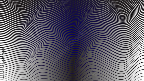 wave gradient background cover title illustration