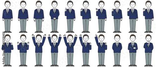 human_man_whole body_Q