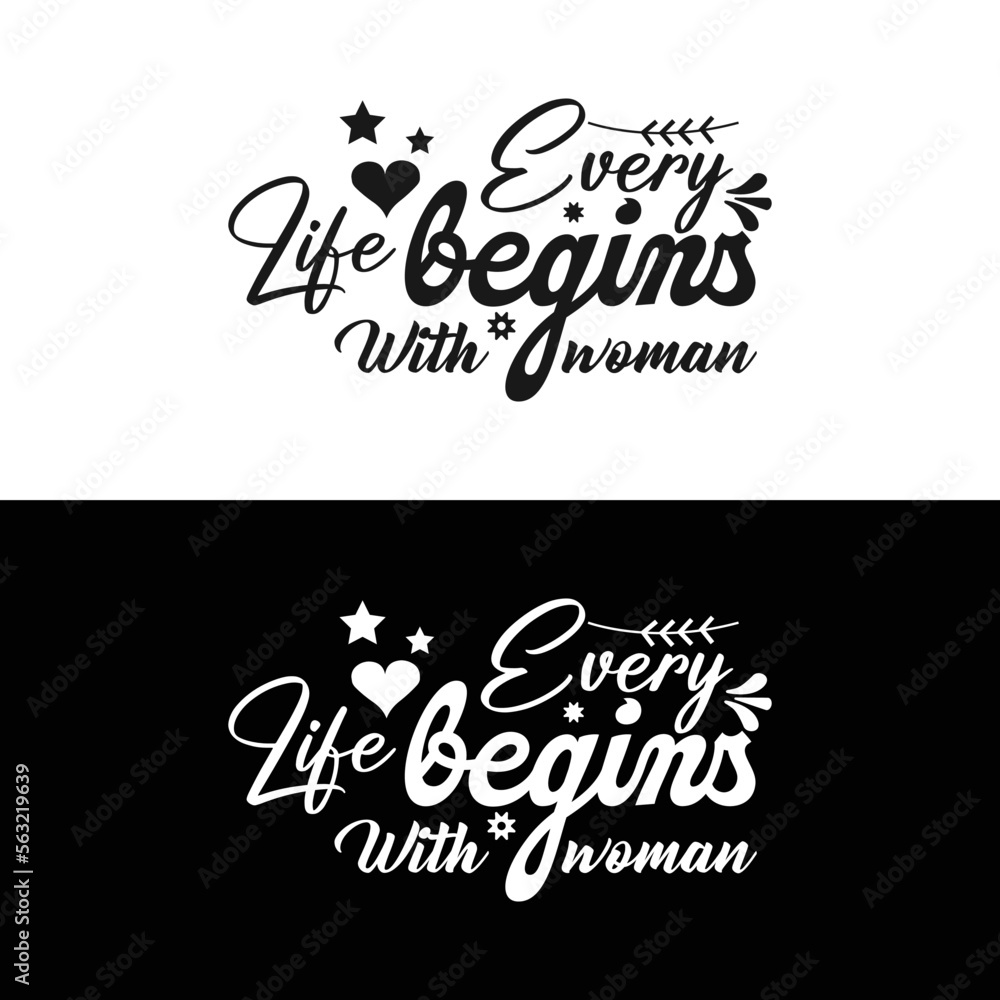 Happy Women's Day T-Shirt typography design Happy Women's Day T-Shirt typography design