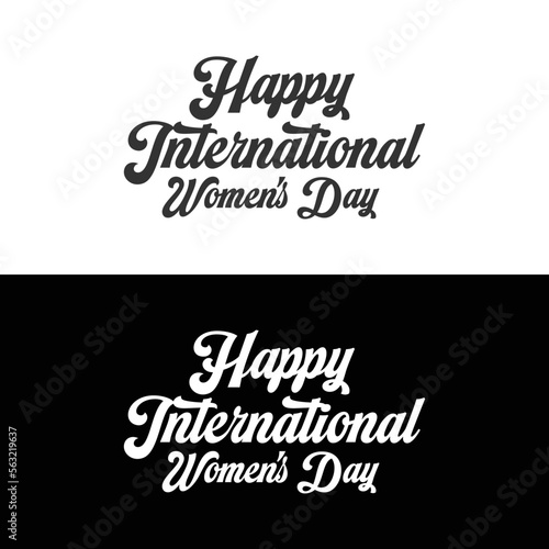 Happy Women's Day T-Shirt typography design © Sadhin