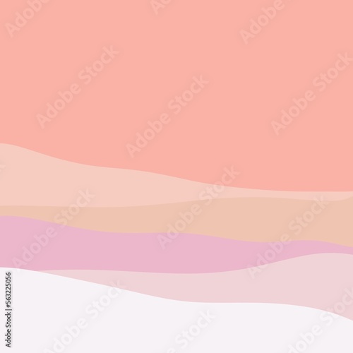 Abstract layer wave background