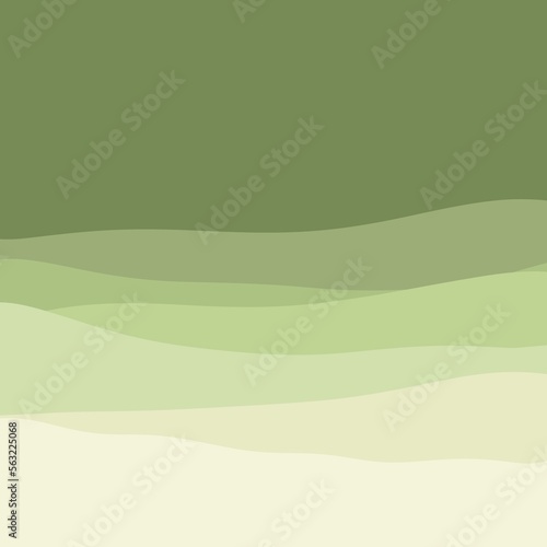 Abstract layer wave background