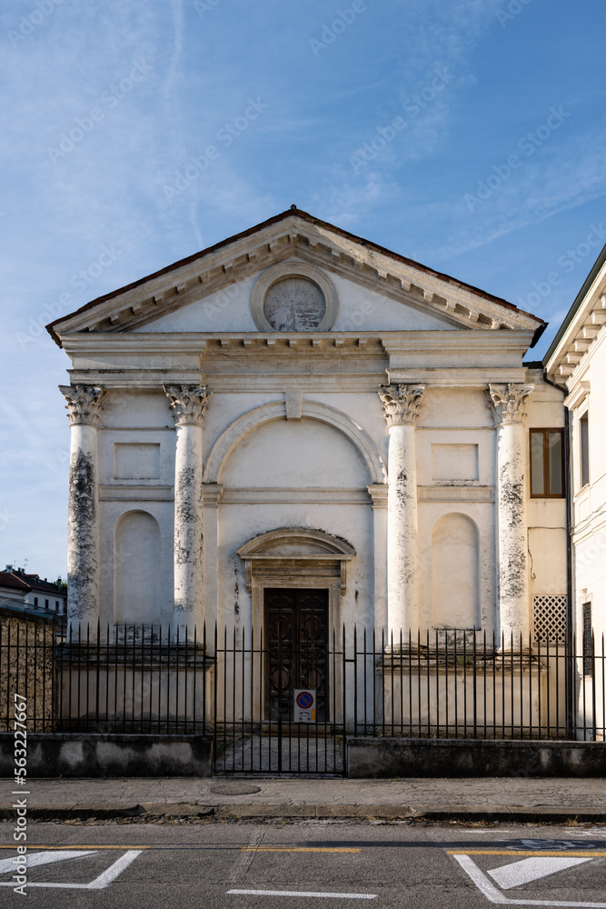 Chiesa di Santa Maria Nuova Church in Vicenza, Italy by designed Andrea Palladio