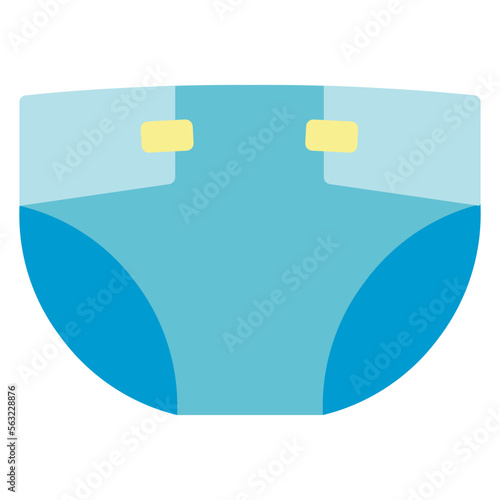 diaper for baby illustration