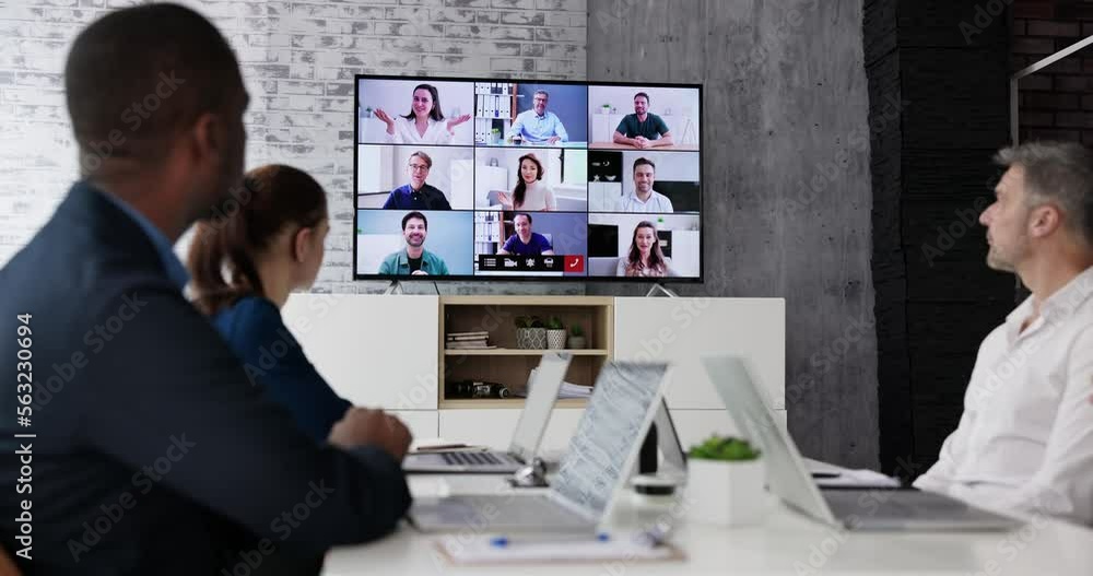 Business Video Conference Online Meeting Business Video Conference Online Meeting