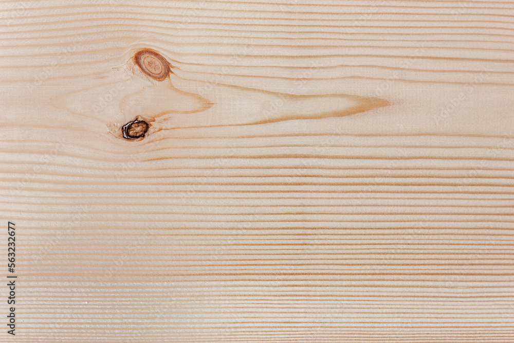 Fototapeta premium Intergrown burr Knot on a wooden board. The texture of a wooden knot