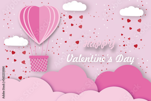 valentines day celebration background full of love