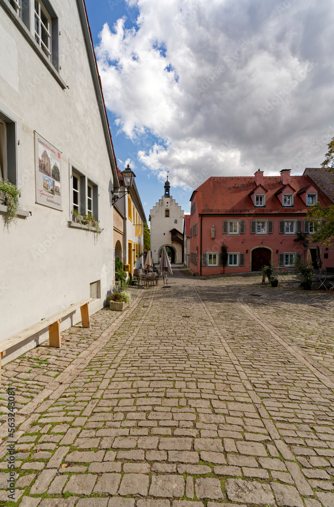 Fototapeta premium Weinort Sulzfeld am Main, Landkreis Kitzingen, Unterfranken, Franken, Bayern, Deutschland.