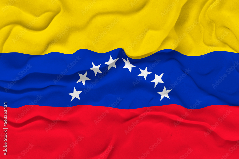 National flag of Venezuela. Background with flag of Venezuela. National flag of Venezuela. Background with flag of Venezuela.