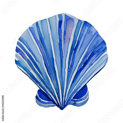 digital drawing with watercolor style illustration