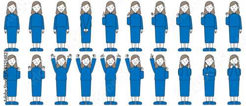 human_woman_whole body_B