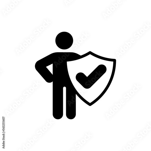 Fotografia Dependability icon in vector. Logotype