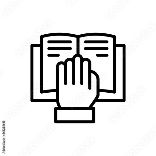 Decency icon in vector. Logotype