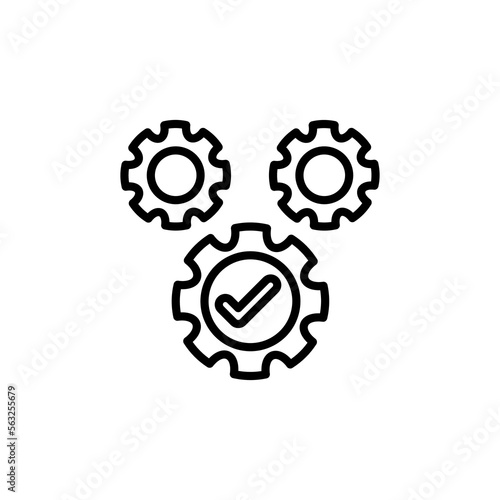 Simplicity icon in vector. Logotype