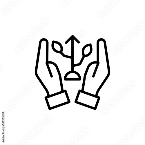 Stewardship icon in vector. Logotype