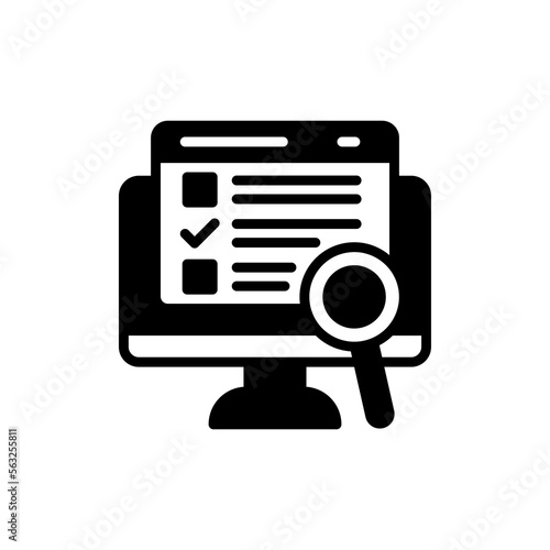 Usability icon in vector. Logotype