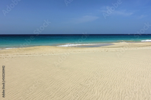 Strand auf der Insel Sal, Cabo Verde