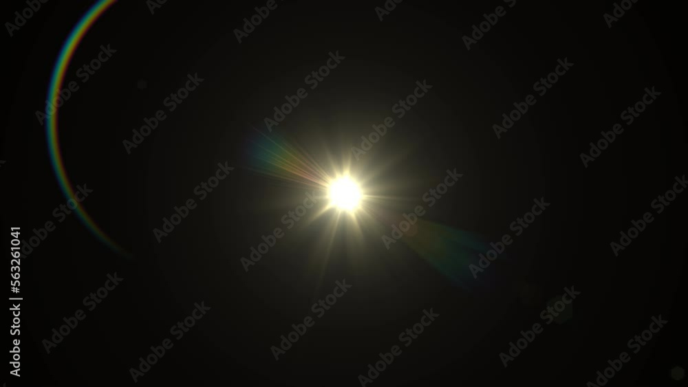 lens flare effects on black background lens flare effects on black background
