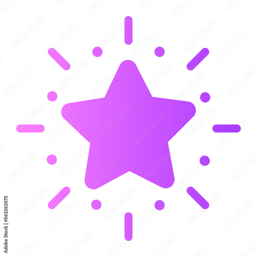Fototapeta premium star icon