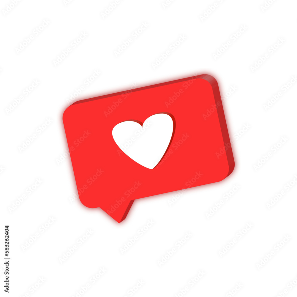 3d love icon chat 3d love icon chat
