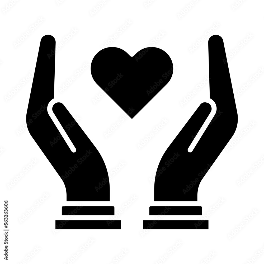 Obraz premium Charity Icon