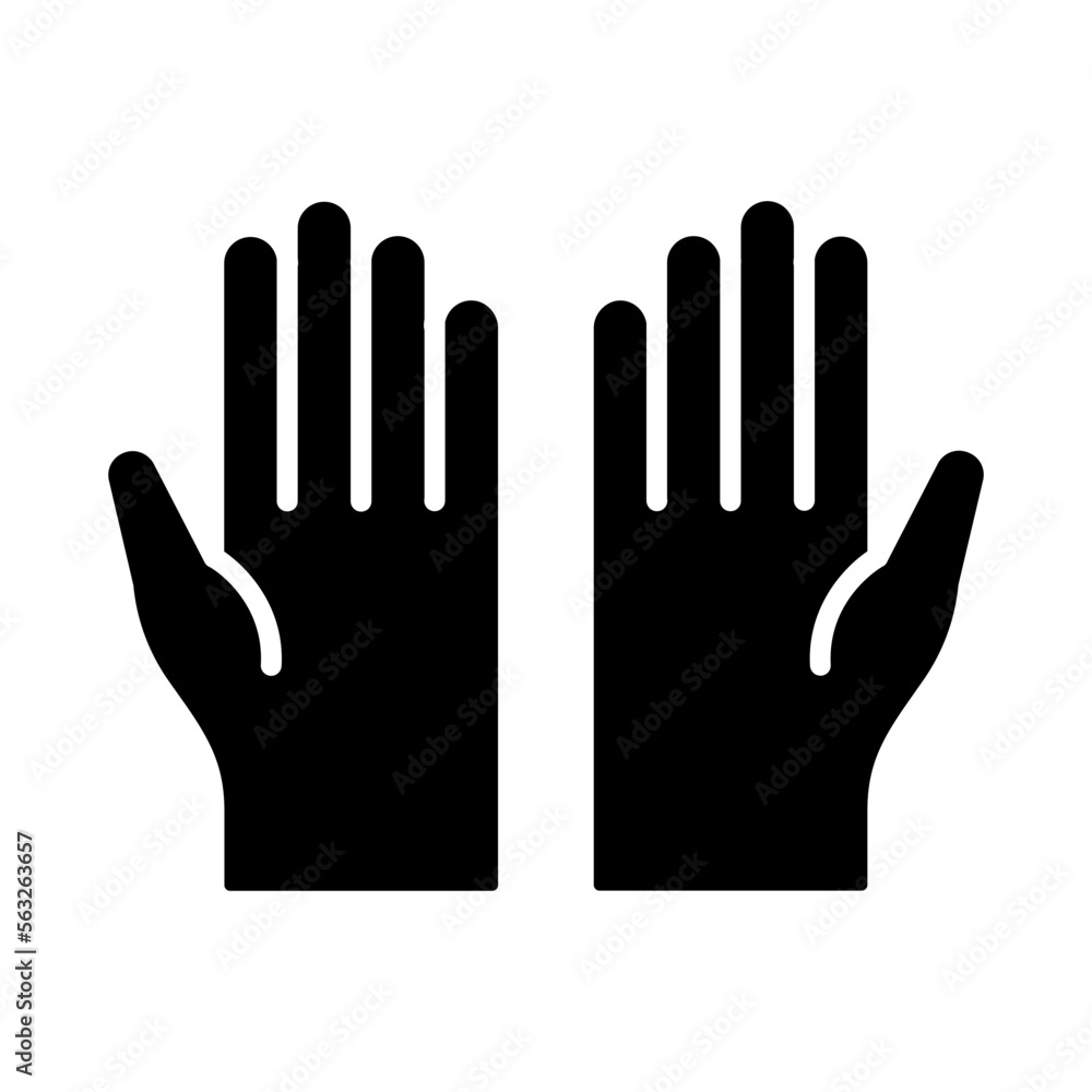 Obraz premium Hands Icon
