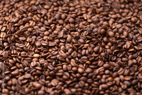 ziarna kawy jako t  o  coffee beans 