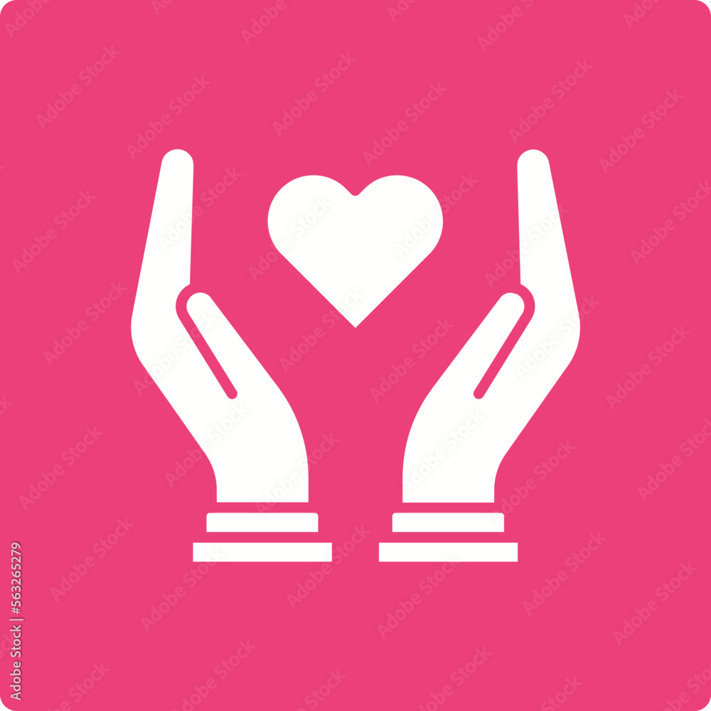 Obraz premium Charity Icon