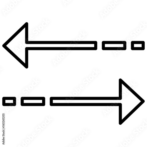 left right arrows