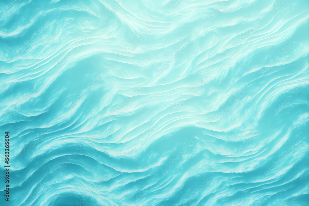 Water texture background, pastel blue design Background Graphic Resource made with Generative AI technology