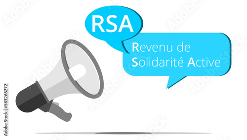 Mégaphone RSA - Revenu de Solidarité Active