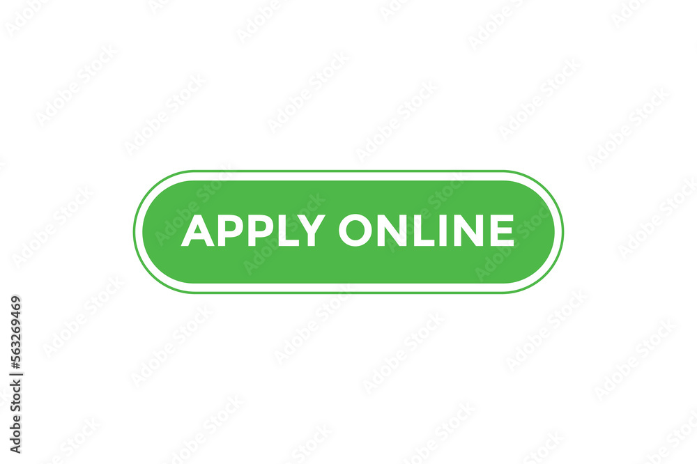 Apply online button web banner templates. Vector Illustration
Apply online button web banner templates. Vector Illustration