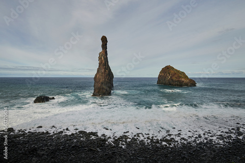 Madeira Portugal Ribeira da Janela rocks
