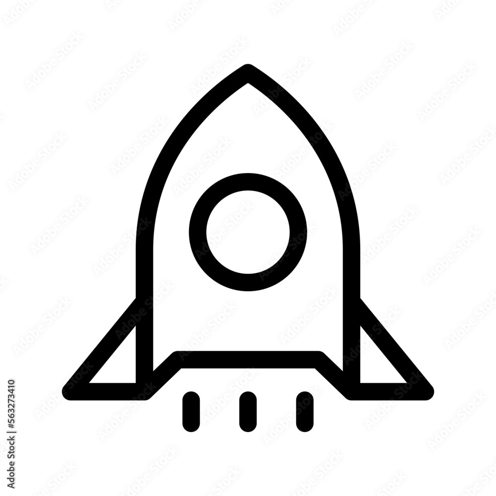 Launch Icon Vector Symbol Design Illustration Launch Icon Vector Symbol Design Illustration