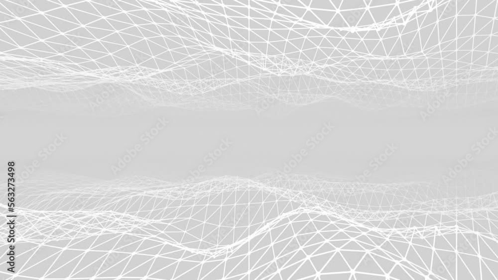 3D Animation - Modern abstract technological gray background of an ...