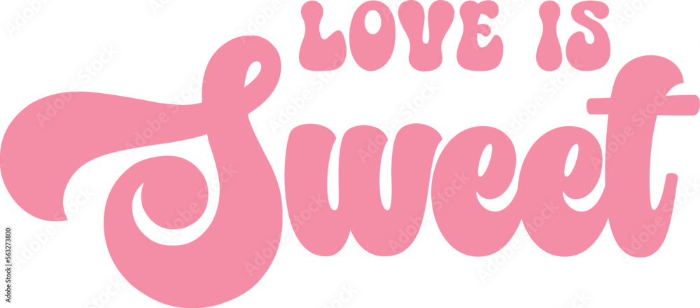 Retro Valentine's Day Svg