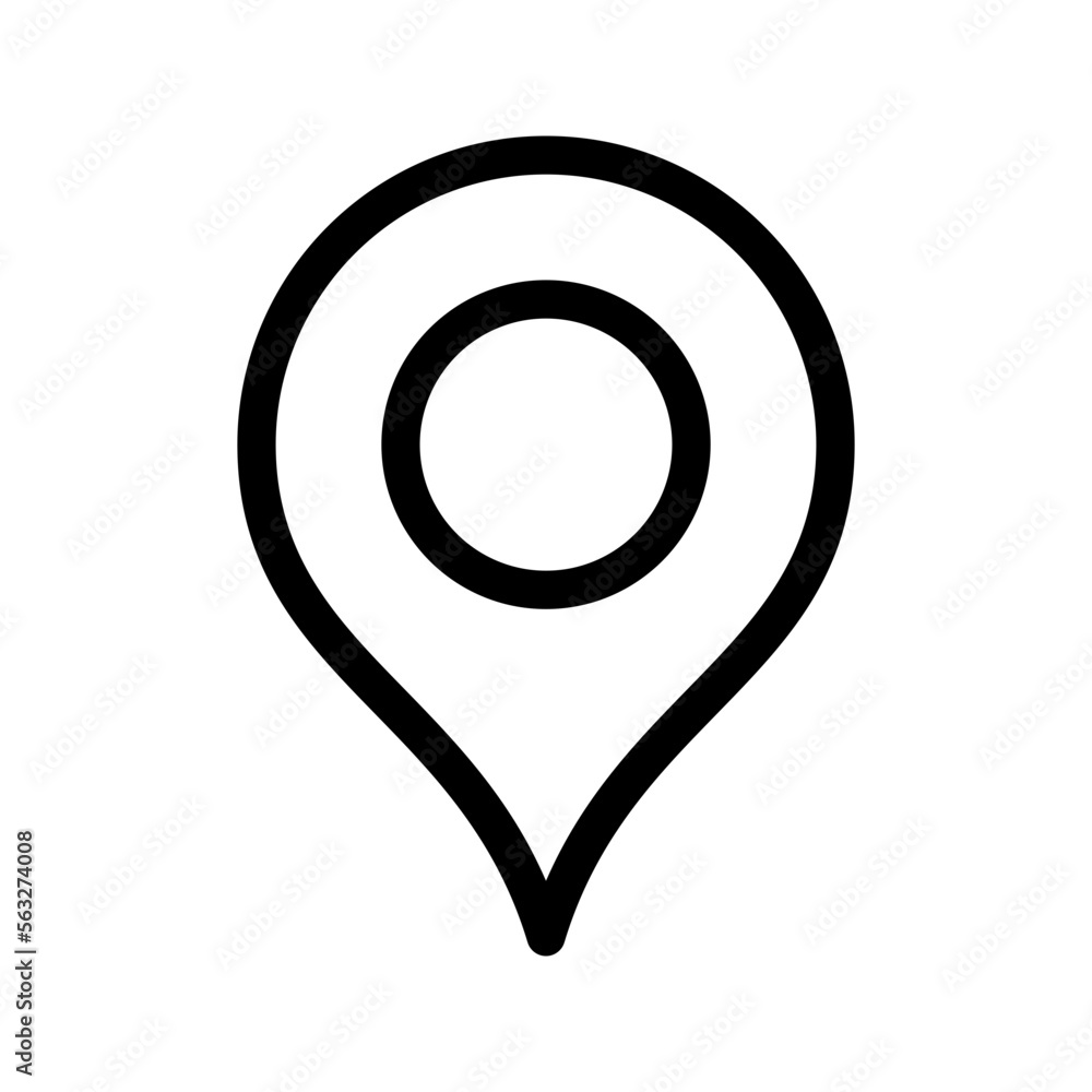 Map Pin Icon Vector Symbol Design Illustration Map Pin Icon Vector Symbol Design Illustration