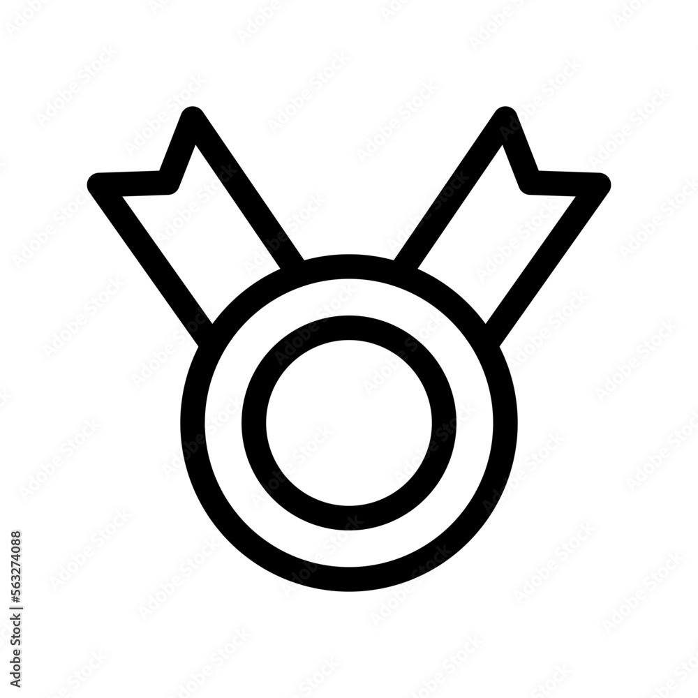 Medal Icon Vector Symbol Design Illustration Medal Icon Vector Symbol Design Illustration