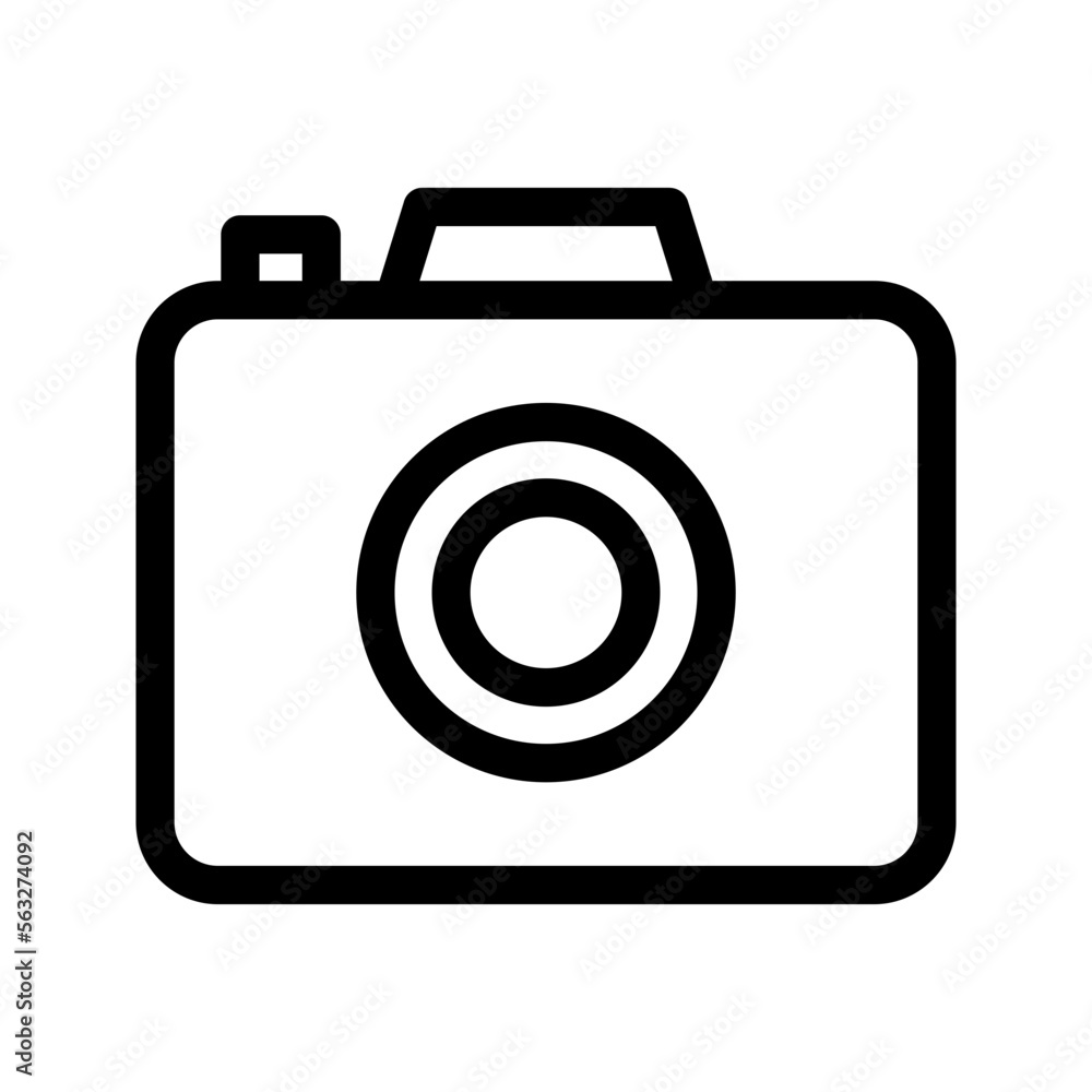 Camera Icon Vector Symbol Design Illustration