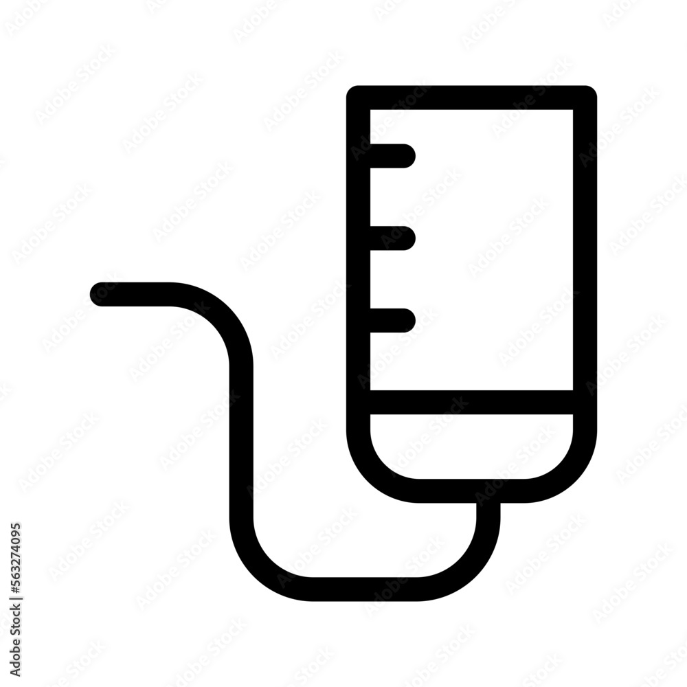 Iv Bag Icon Vector Symbol Design Illustration Iv Bag Icon Vector Symbol Design Illustration