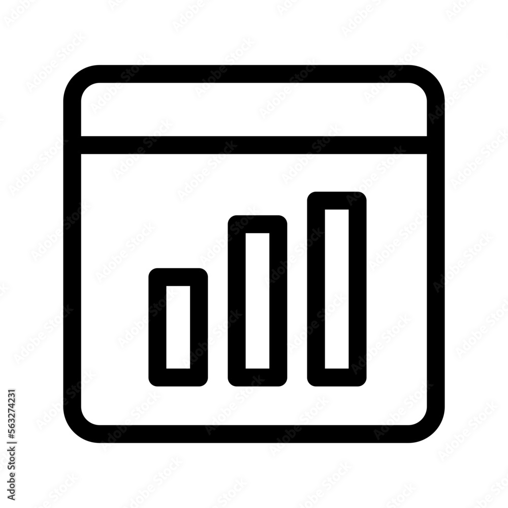 Bar Chart Icon Vector Symbol Design Illustration Bar Chart Icon Vector Symbol Design Illustration