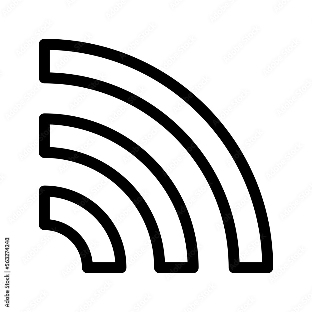 Wireless Icon Vector Symbol Design Illustration