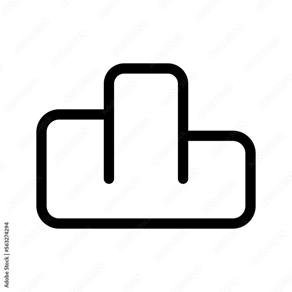 Podium Icon Vector Symbol Design Illustration Podium Icon Vector Symbol Design Illustration