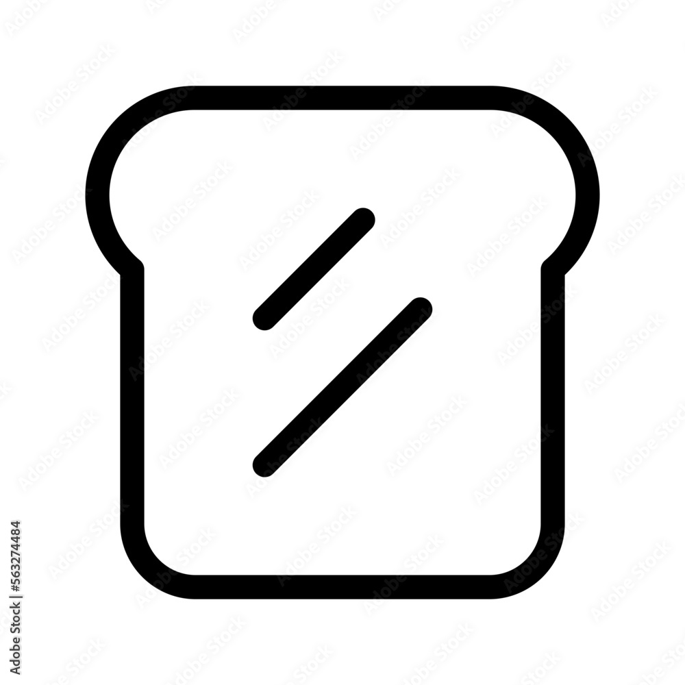 Bread Icon Vector Symbol Design Illustration Bread Icon Vector Symbol Design Illustration