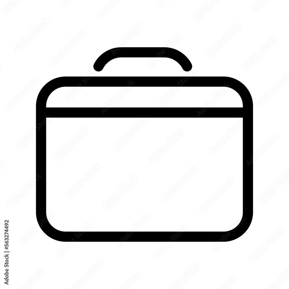 Briefcase Icon Vector Symbol Design Illustration Briefcase Icon Vector Symbol Design Illustration