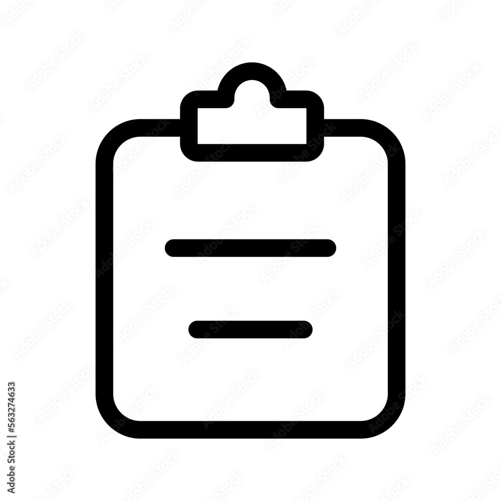 Clipboard Icon Vector Symbol Design Illustration Clipboard Icon Vector Symbol Design Illustration