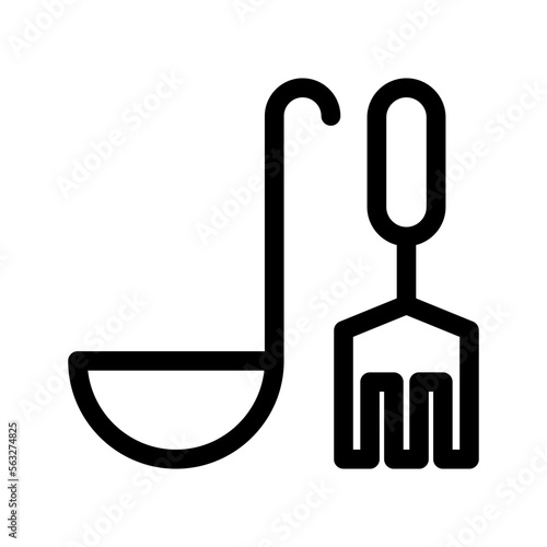 Kitchenware Icon Vector Symbol Design Illustration