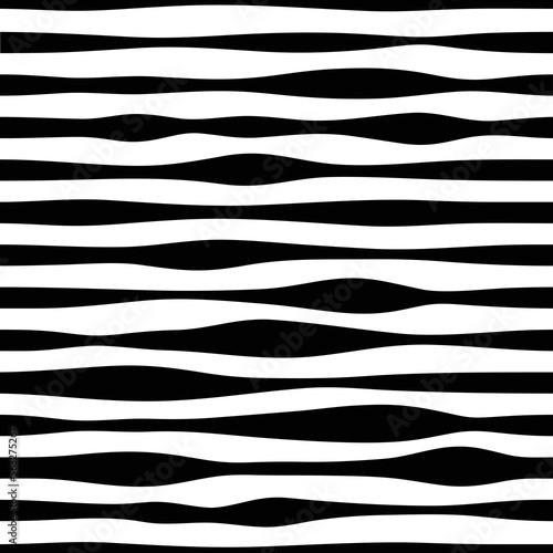 Wavy stripes seamless patte...