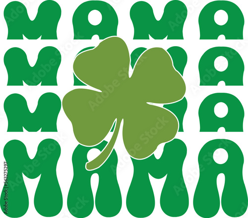 Retro St. Patrick's Day SVG Design