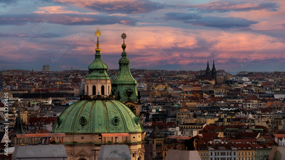 Obraz premium City View Prag